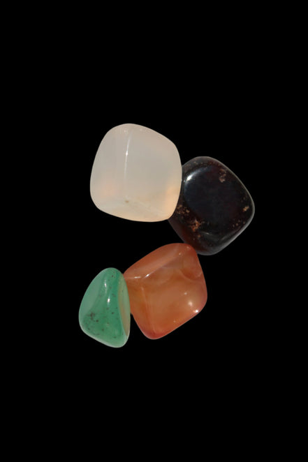 Agate tumbled 4/5 tiny stones 7-9g -  Rocks and Things Store