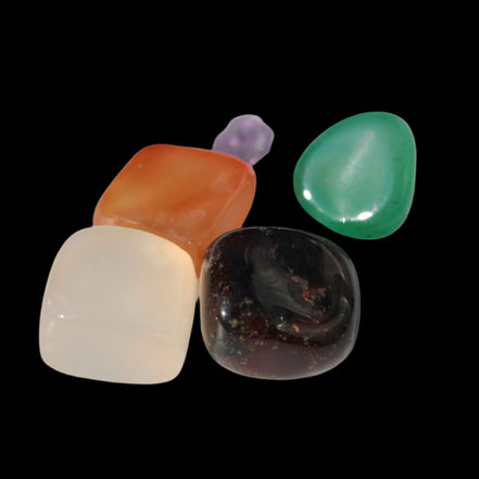 Agate tumbled 4/5 tiny stones 7-9g -  Rocks and Things Store