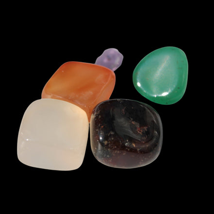 Agate tumbled 4/5 tiny stones 7-9g -  Rocks and Things Store