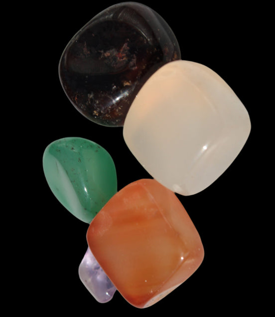 Agate tumbled 4/5 tiny stones 7-9g -  Rocks and Things Store