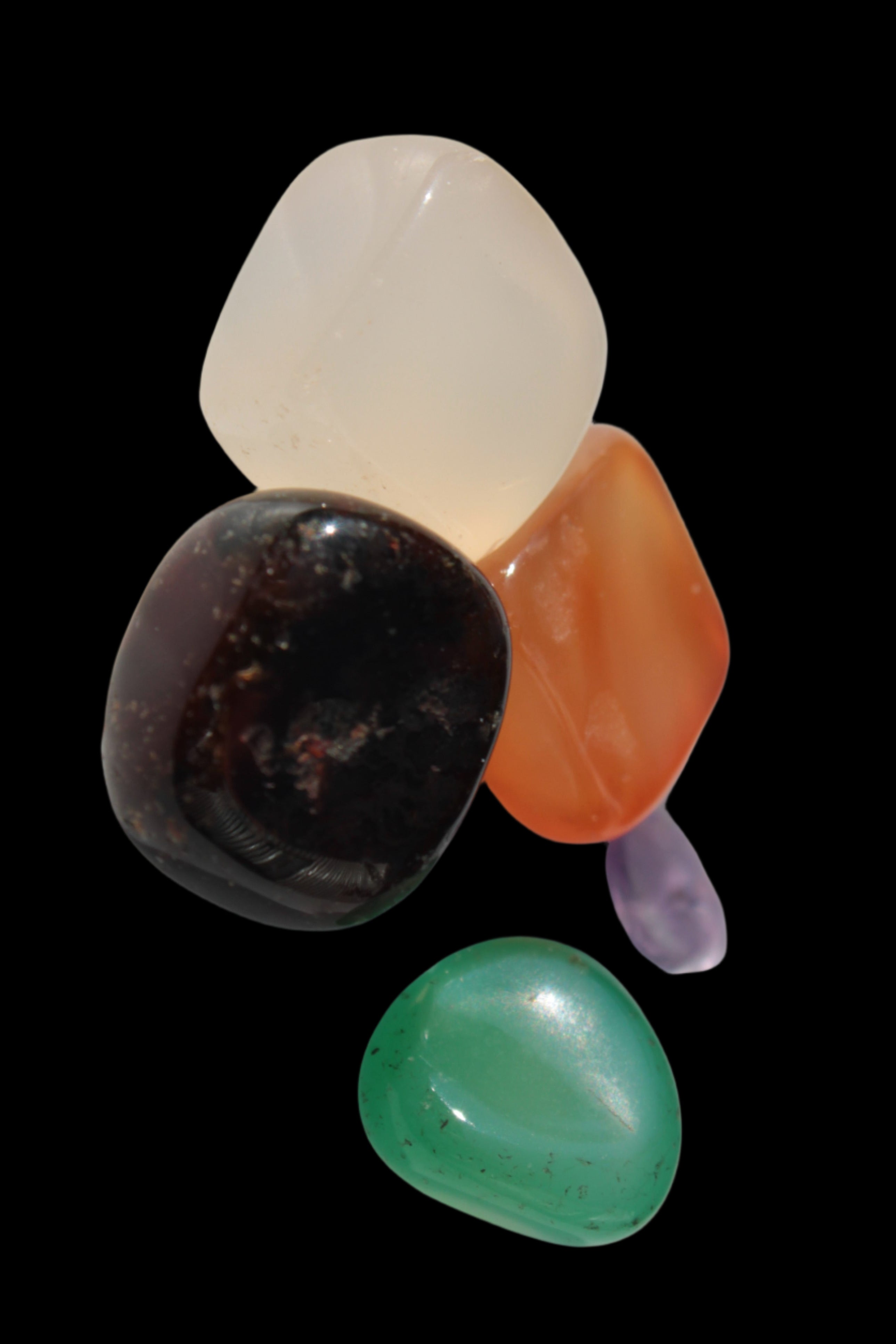 Agate tumbled 4/5 tiny stones 7-9g -  Rocks and Things Store