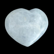 Celestite heart 160g - Rocks and Things Store