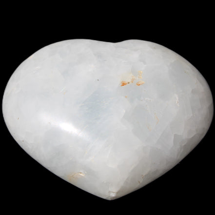 Celestite heart 160g in sunlight - Rocks and Things Store