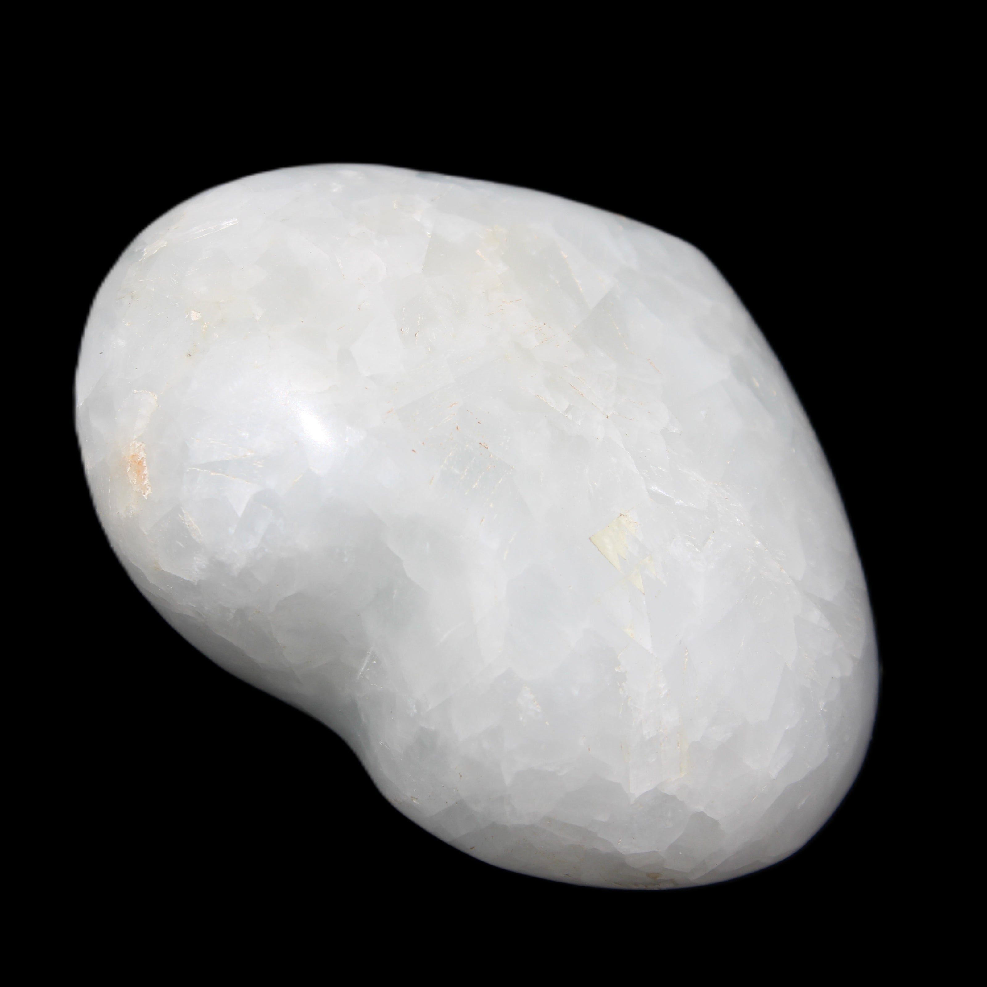 Celestite heart 160g in sunlight - Rocks and Things Store