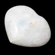 Celestite heart 160g in sunlight - Rocks and Things Store