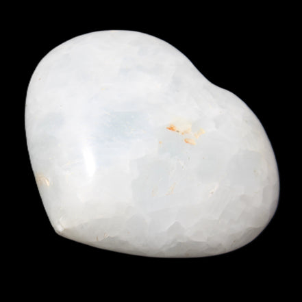 Celestite heart 160g in sunlight - Rocks and Things Store