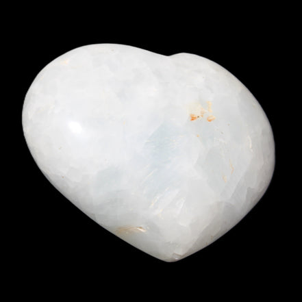 Celestite heart 160g in sunlight - Rocks and Things Store