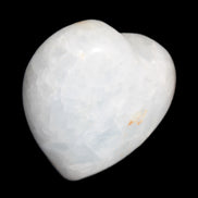 Celestite heart 160g in sunlight - Rocks and Things Store