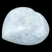 Celestite heart 160g in sunlight - Rocks and Things Store