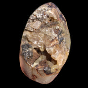 Septarian Dragon Stone geode egg 329g in sunshine - Rocks and Things Store