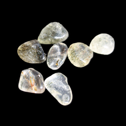 Green Hair Rutiliated Quartz 8g in sunlight - Rocks and Things Store