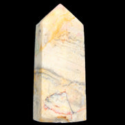 Claybank Agate Marquise wand 59mm 59g in sunlight - Rocks and Things Store