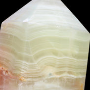 Afghan Jade Serpentine obelisk from Afghanistan 190g Rocks and Things