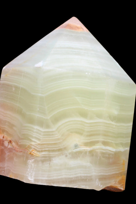 Afghan Jade Serpentine obelisk from Afghanistan 190g Rocks and Things