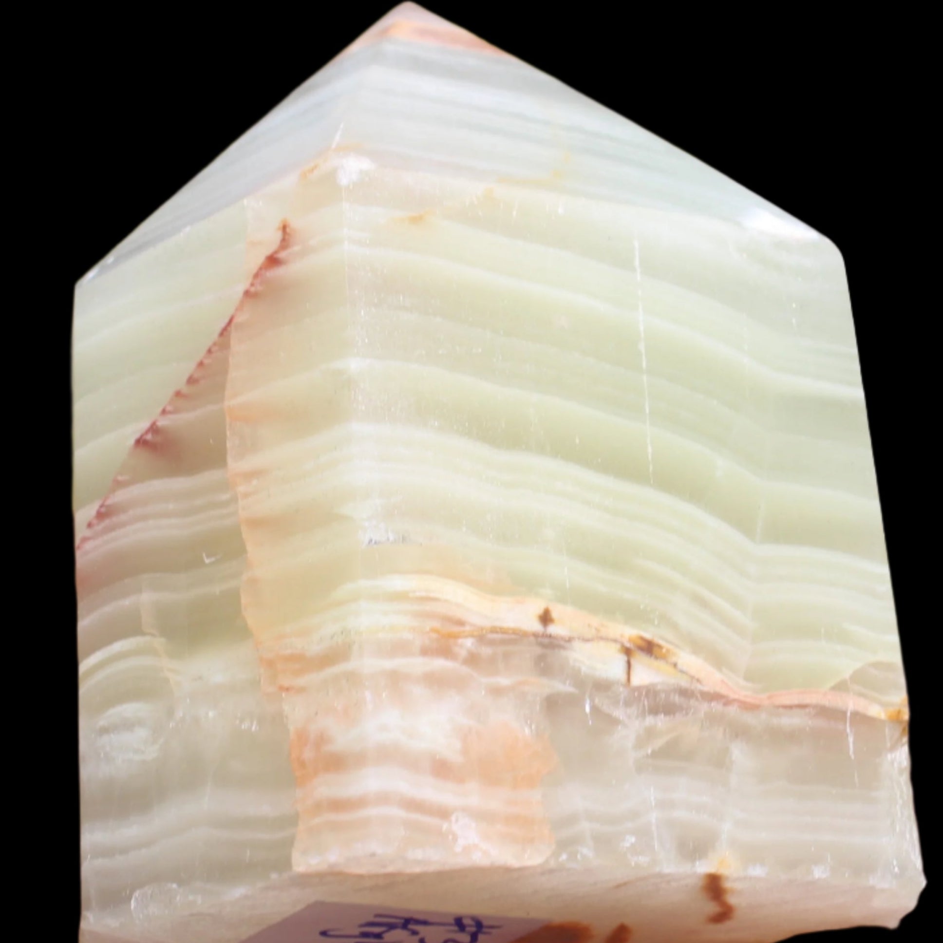 Afghan Jade Serpentine obelisk from Afghanistan 190g Rocks and Things