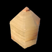 Afghan Jade Serpentine obelisk from Afghanistan 190g in sunshine