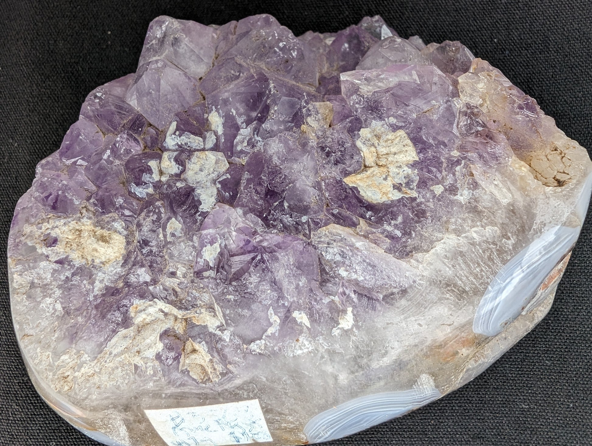 Amethyst Geode cluster 417g Rocks and Things