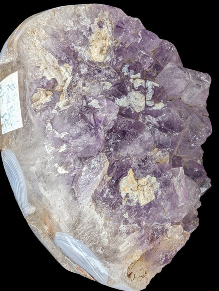 Amethyst Geode cluster 417g - Rocks and Things Store