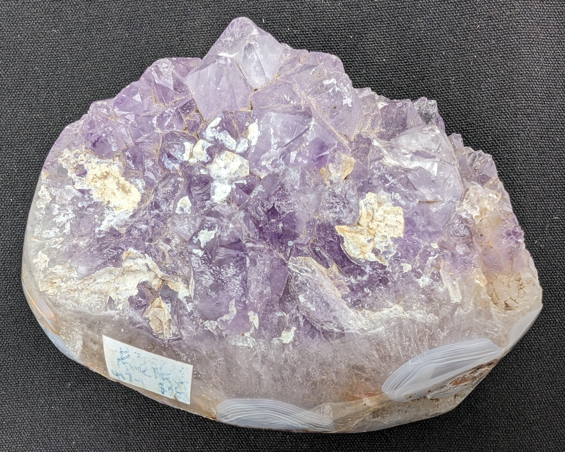 Amethyst Geode cluster 417g Rocks and Things