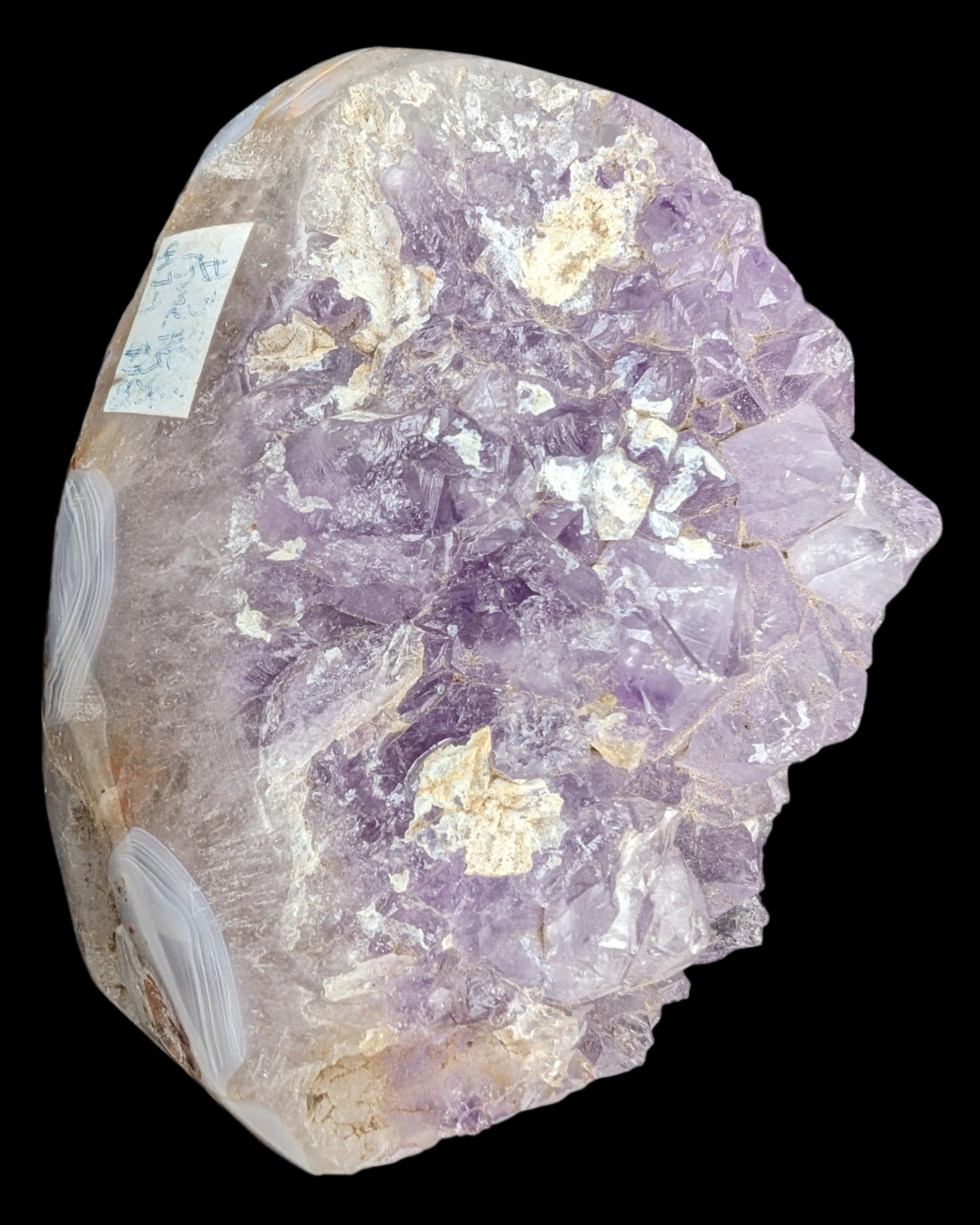 Amethyst Geode cluster 417g - Rocks and Things Store