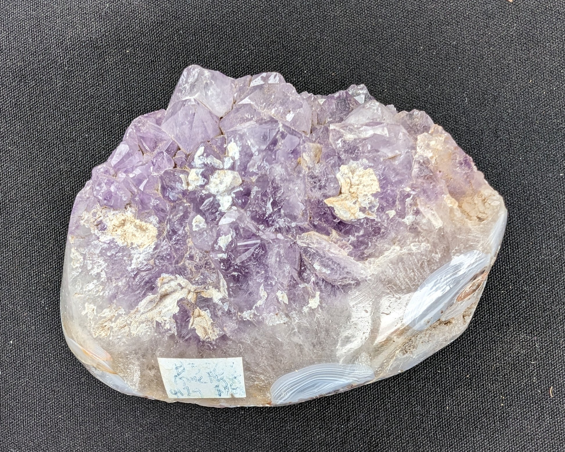 Amethyst Geode cluster 417g Rocks and Things