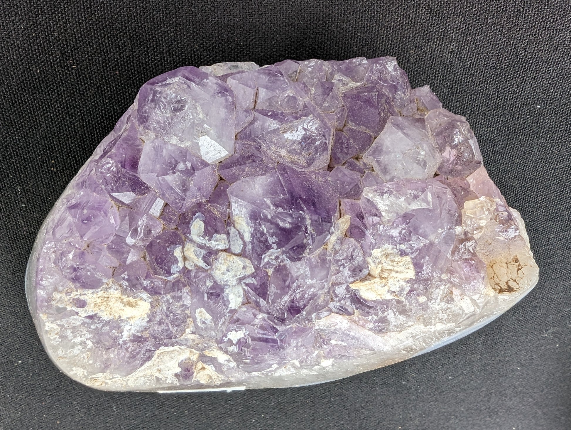 Amethyst Geode cluster 417g Rocks and Things