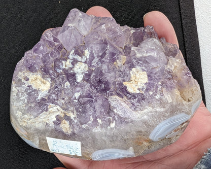 Amethyst Geode cluster 417g Rocks and Things