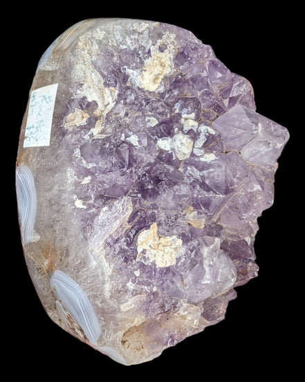Amethyst Geode cluster 417g - Rocks and Things Store