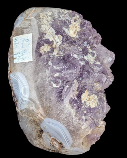 Amethyst Geode cluster 417g - Rocks and Things Store