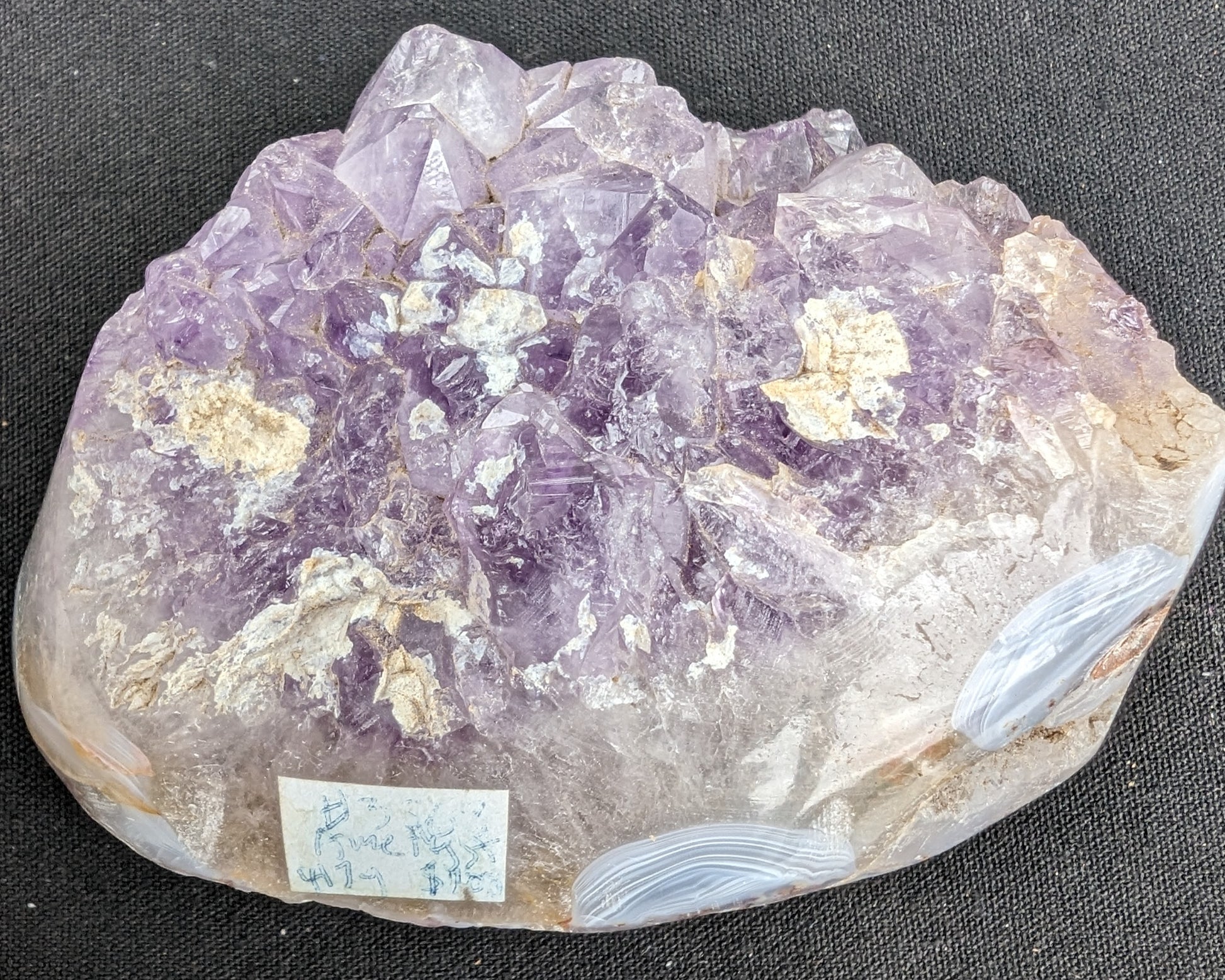 Amethyst Geode cluster 417g Rocks and Things