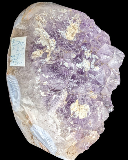 Amethyst Geode cluster 417g - Rocks and Things Store