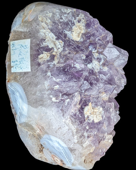 Amethyst Geode cluster 417g - Rocks and Things Store
