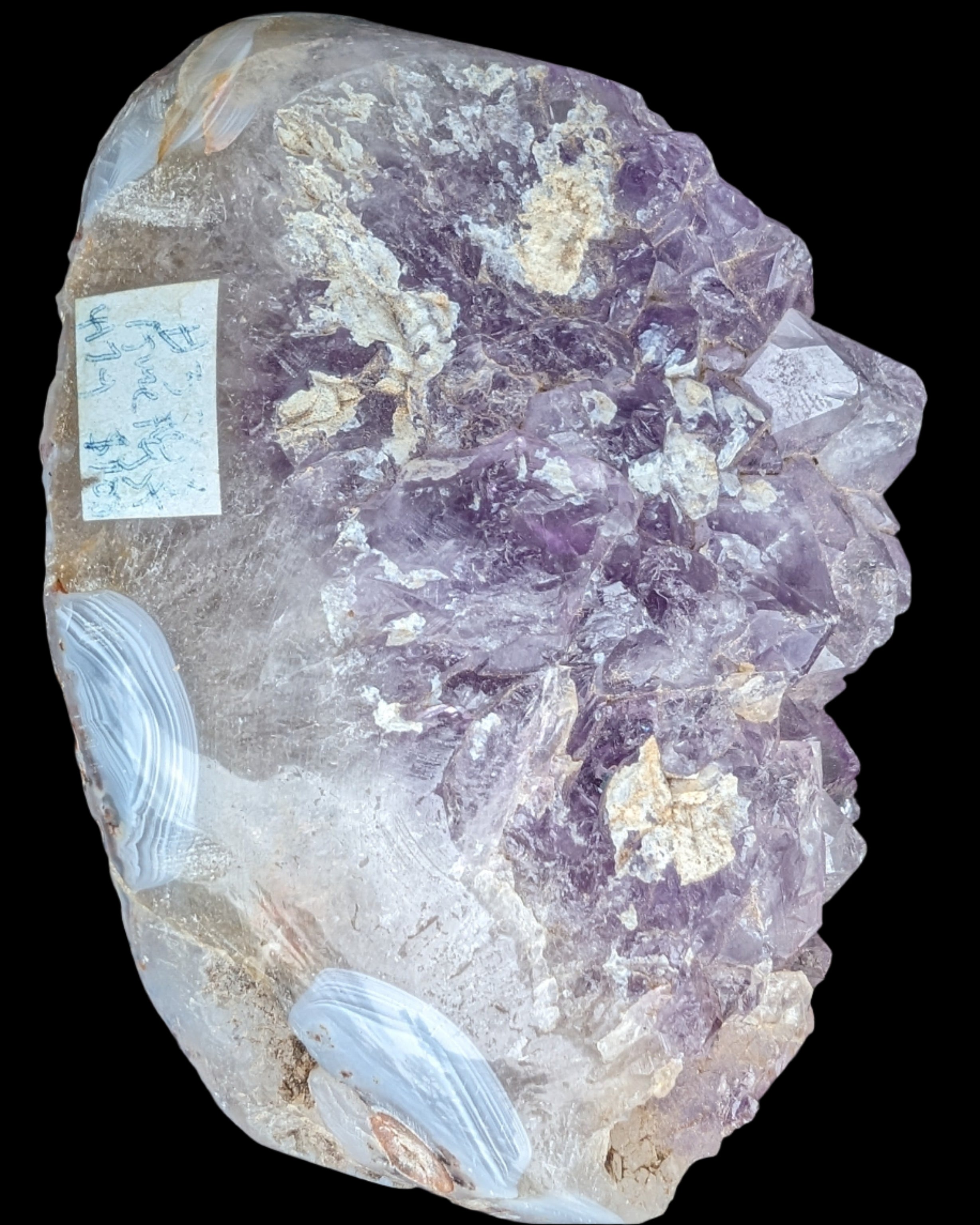 Amethyst Geode cluster 417g - Rocks and Things Store