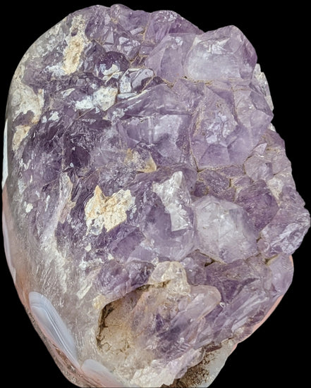 Amethyst Geode cluster 417g - Rocks and Things Store