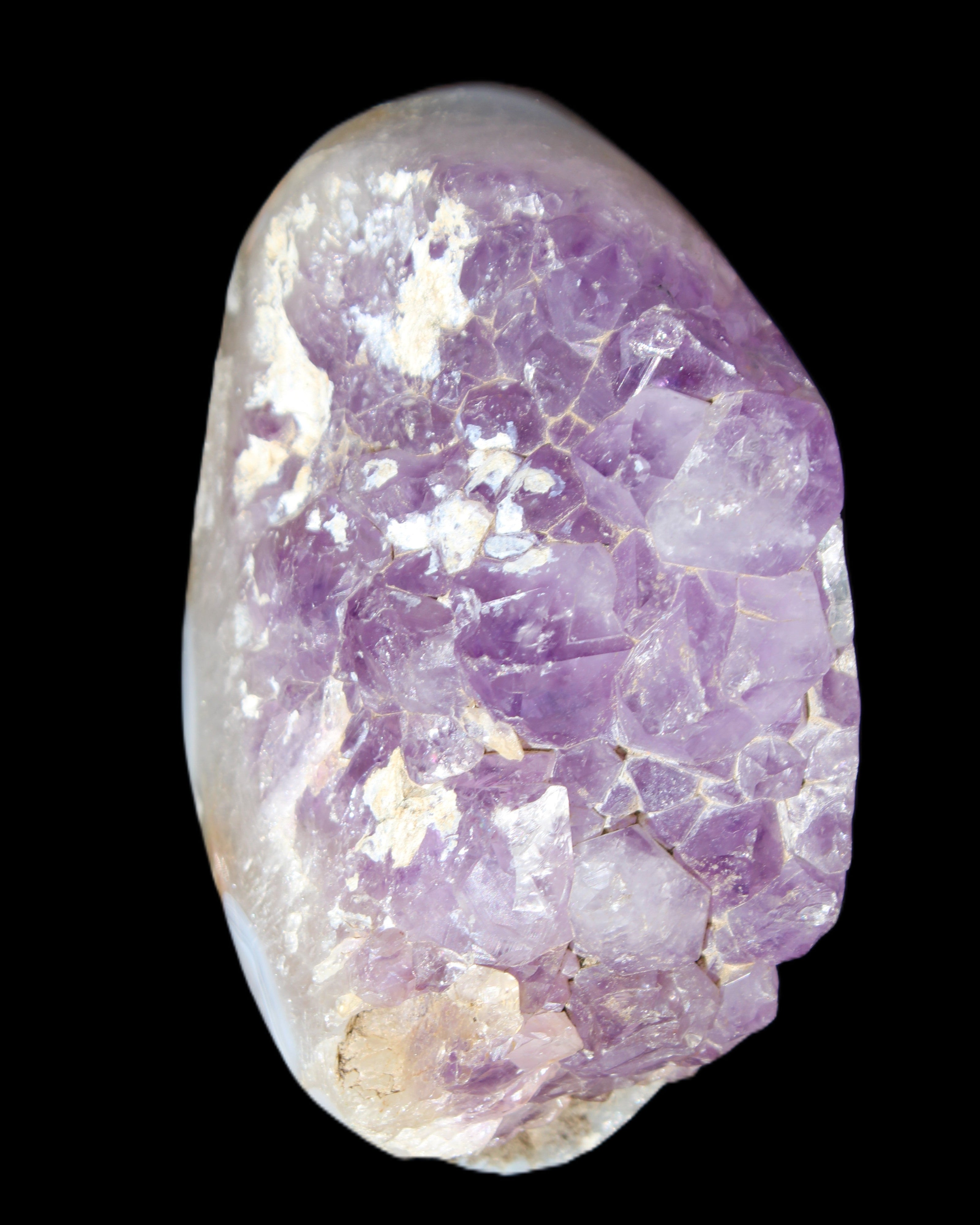 Amethyst Geode cluster 417g in sunlight - Rocks and Things Store