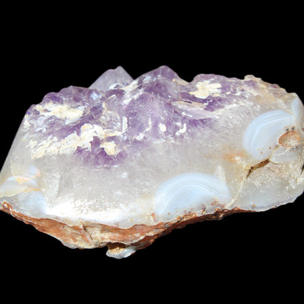 Amethyst Geode cluster 417g in sunlight - Rocks and Things Store
