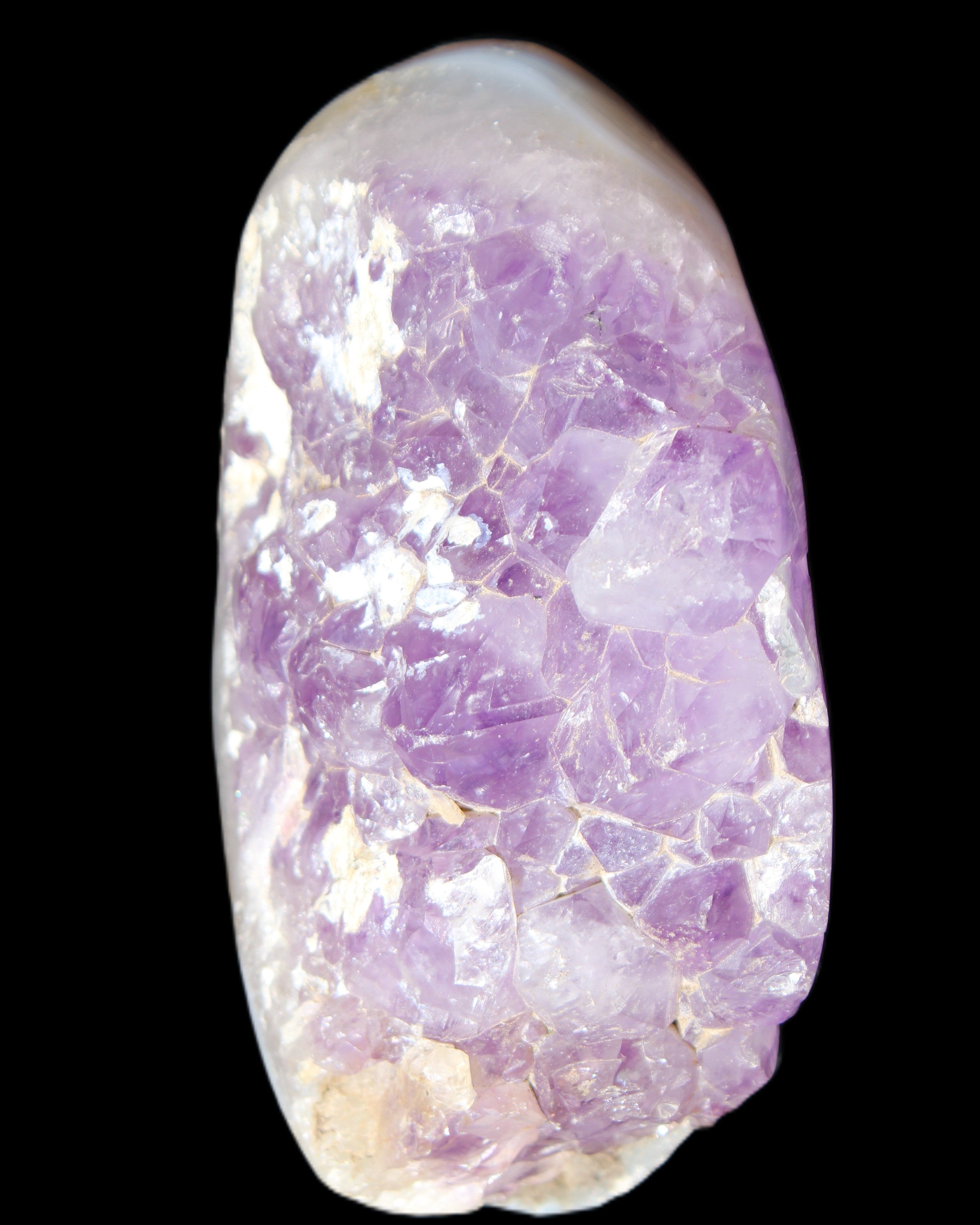 Amethyst Geode cluster 417g in sunlight - Rocks and Things Store