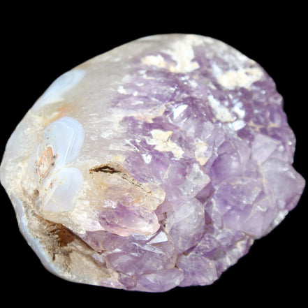 Amethyst Geode cluster 417g in sunlight - Rocks and Things Store