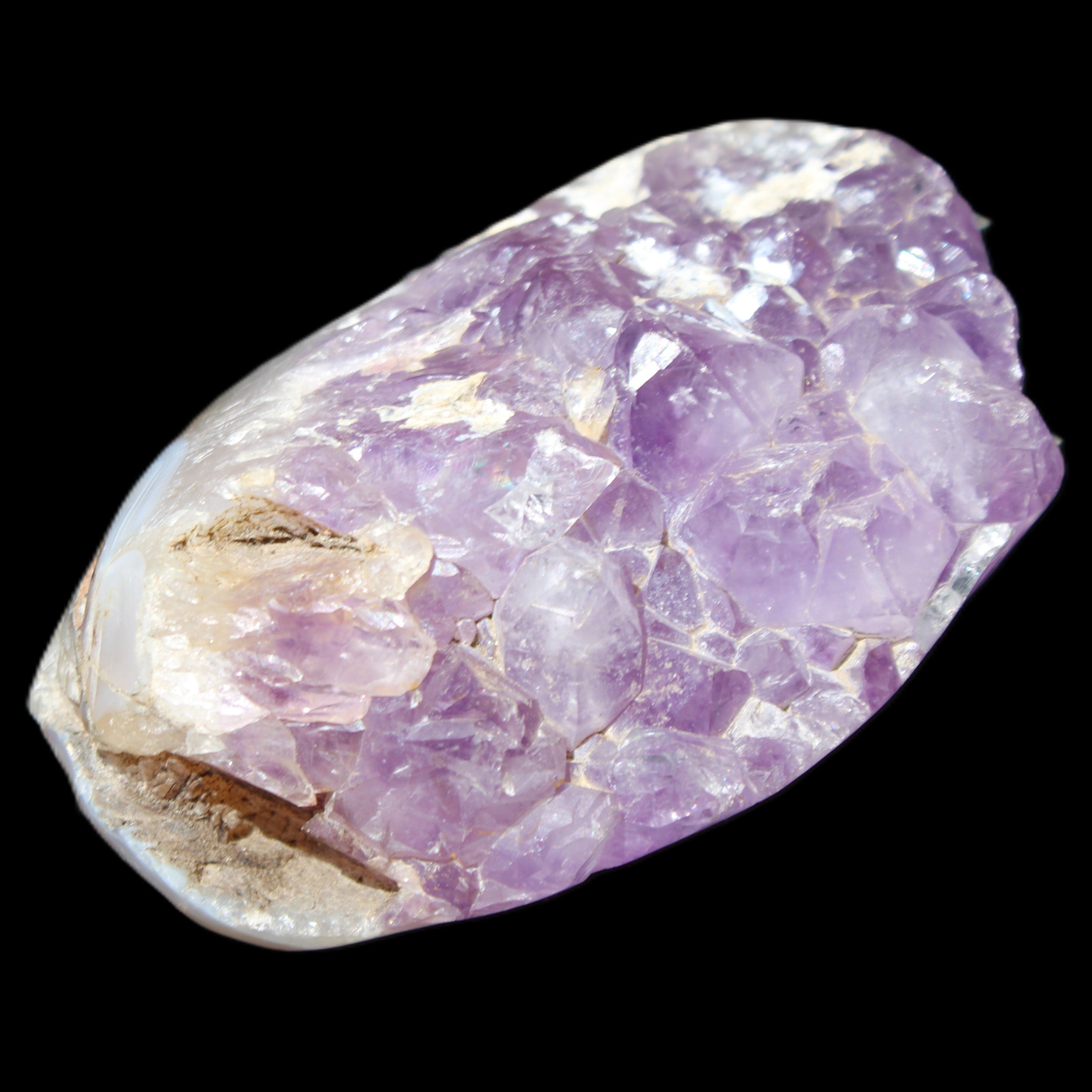 Amethyst Geode cluster 417g in sunlight - Rocks and Things Store