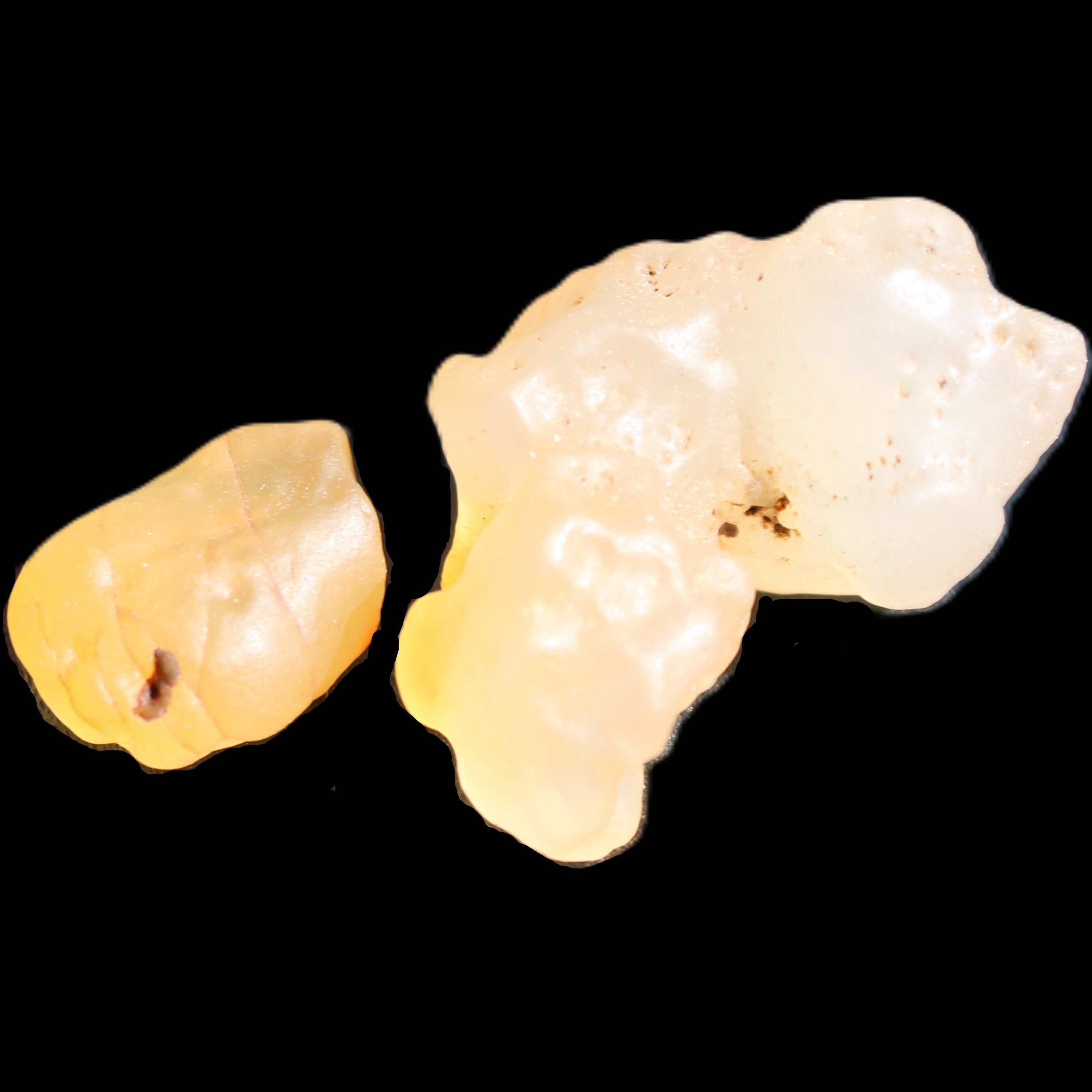 Alashan Candy Agate 2 stones 11g in sunlight - Rocks and Things Store