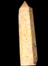 Claybank Agate Marquise wand 107g in sunlight - Rocks and Things Store
