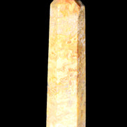 Claybank Agate Marquise wand 107g in sunlight - Rocks and Things Store