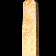 Claybank Agate Marquise wand 107g in sunlight - Rocks and Things Store