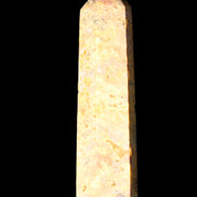 Claybank Agate Marquise wand 107g in sunlight - Rocks and Things Store