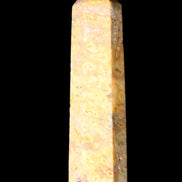 Claybank Agate Marquise wand 107g in sunlight - Rocks and Things Store