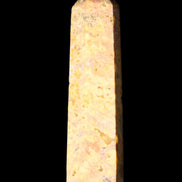 Claybank Agate Marquise wand 107g in sunlight - Rocks and Things Store