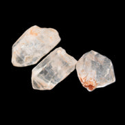 Fenster Enhydro Quartz with hydrocarbons 1-6 crystals 11-18g in sunlight - Rocks and Things Store