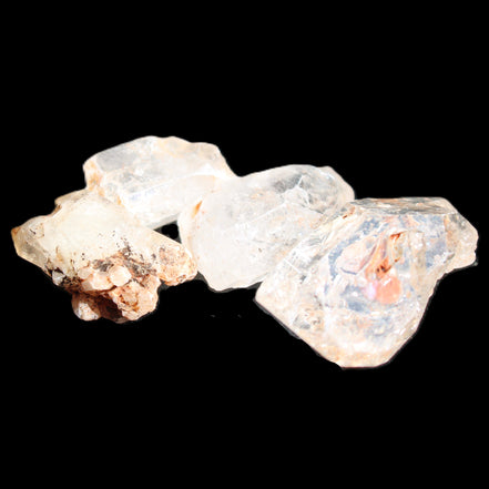 Fenster Enhydro Quartz with hydrocarbons 1-6 crystals 11-18g in sunlight - Rocks and Things Store