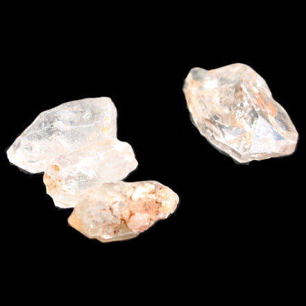 Fenster Enhydro Quartz with hydrocarbons 1-6 crystals 11-18g in sunlight - Rocks and Things Store