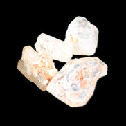 Fenster Enhydro Quartz with hydrocarbons 1-6 crystals 11-18g in sunlight - Rocks and Things Store